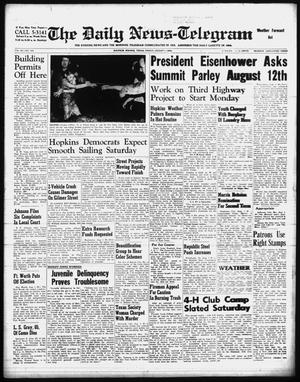 The Daily News-Telegram (Sulphur Springs, Tex.), Vol. 80, No. 180, Ed. 1 Friday, August 1, 1958