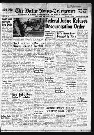 The Daily News-Telegram (Sulphur Springs, Tex.), Vol. 85, No. 125, Ed. 1 Tuesday, May 28, 1963