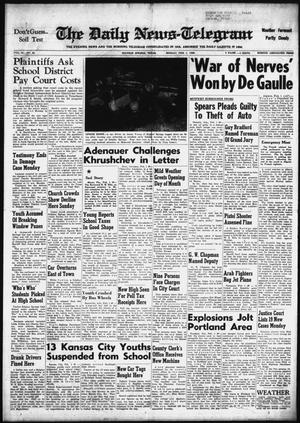 The Daily News-Telegram (Sulphur Springs, Tex.), Vol. 82, No. 26, Ed. 1 Monday, February 1, 1960
