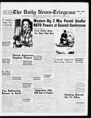 The Daily News-Telegram (Sulphur Springs, Tex.), Vol. 60, No. 107, Ed. 1 Wednesday, May 7, 1958