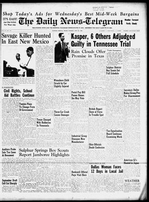 The Daily News-Telegram (Sulphur Springs, Tex.), Vol. 59, No. 173, Ed. 1 Tuesday, July 23, 1957