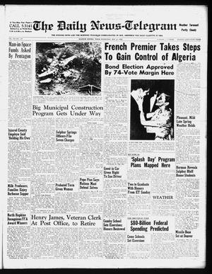 The Daily News-Telegram (Sulphur Springs, Tex.), Vol. 60, No. 119, Ed. 1 Wednesday, May 21, 1958