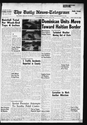 The Daily News-Telegram (Sulphur Springs, Tex.), Vol. 85, No. 100, Ed. 1 Monday, April 29, 1963