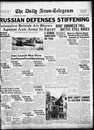 The Daily News-Telegram (Sulphur Springs, Tex.), Vol. 44, No. 162, Ed. 1 Wednesday, July 8, 1942