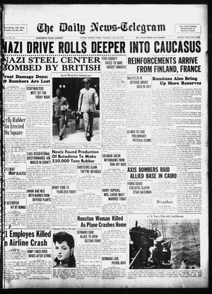 The Daily News-Telegram (Sulphur Springs, Tex.), Vol. 44, No. 181, Ed. 1 Thursday, July 30, 1942