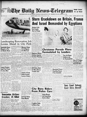 The Daily News-Telegram (Sulphur Springs, Tex.), Vol. 58, No. 282, Ed. 1 Tuesday, November 27, 1956