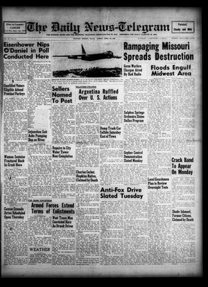 The Daily News-Telegram (Sulphur Springs, Tex.), Vol. 54, No. 94, Ed. 1 Sunday, April 20, 1952