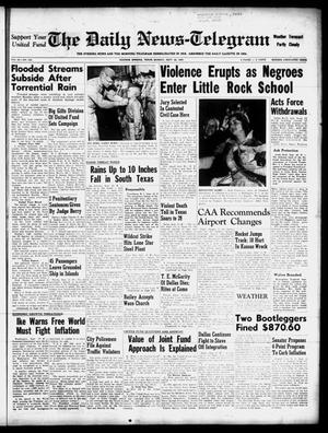 The Daily News-Telegram (Sulphur Springs, Tex.), Vol. 59, No. 225, Ed. 1 Monday, September 23, 1957