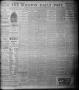 Thumbnail image of item number 1 in: 'The Houston Daily Post (Houston, Tex.), Vol. NINTH YEAR, No. 251, Ed. 1, Wednesday, December 13, 1893'.