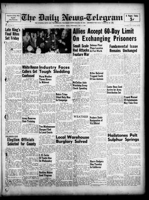 The Daily News-Telegram (Sulphur Springs, Tex.), Vol. 54, No. 37, Ed. 1 Wednesday, February 13, 1952