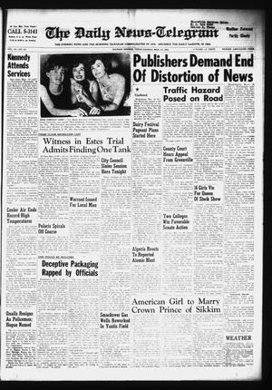 The Daily News-Telegram (Sulphur Springs, Tex.), Vol. 85, No. 65, Ed. 1 Tuesday, March 19, 1963