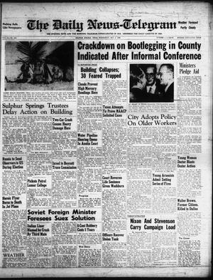 The Daily News-Telegram (Sulphur Springs, Tex.), Vol. 58, No. 236, Ed. 1 Wednesday, October 3, 1956