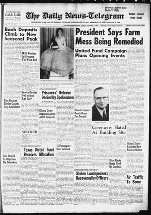 The Daily News-Telegram (Sulphur Springs, Tex.), Vol. 84, No. 237, Ed. 1 Sunday, October 7, 1962