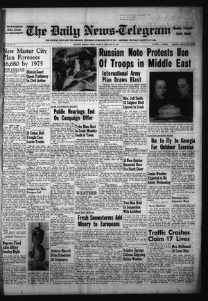The Daily News-Telegram (Sulphur Springs, Tex.), Vol. 58, No. 37, Ed. 1 Monday, February 13, 1956