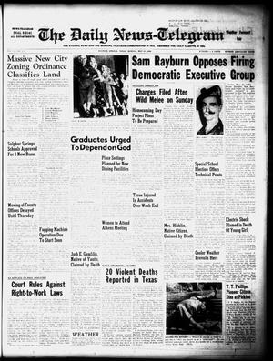 The Daily News-Telegram (Sulphur Springs, Tex.), Vol. 58, No. 121, Ed. 1 Monday, May 21, 1956