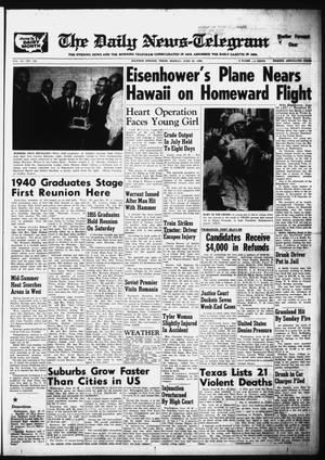 The Daily News-Telegram (Sulphur Springs, Tex.), Vol. 82, No. 146, Ed. 1 Monday, June 20, 1960