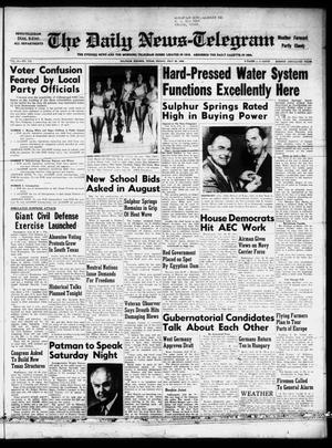 The Daily News-Telegram (Sulphur Springs, Tex.), Vol. 58, No. 172, Ed. 1 Friday, July 20, 1956