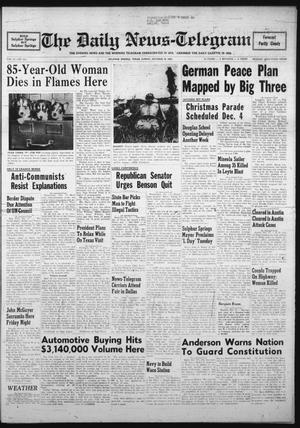 The Daily News-Telegram (Sulphur Springs, Tex.), Vol. 55, No. 247, Ed. 1 Sunday, October 18, 1953