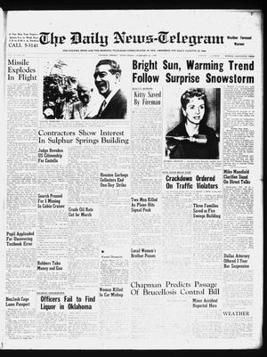 The Daily News-Telegram (Sulphur Springs, Tex.), Vol. 81, No. 43, Ed. 1 Friday, February 20, 1959