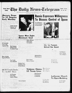 The Daily News-Telegram (Sulphur Springs, Tex.), Vol. 60, No. 28, Ed. 1 Monday, February 3, 1958
