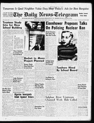 The Daily News-Telegram (Sulphur Springs, Tex.), Vol. 60, No. 136, Ed. 1 Tuesday, June 10, 1958