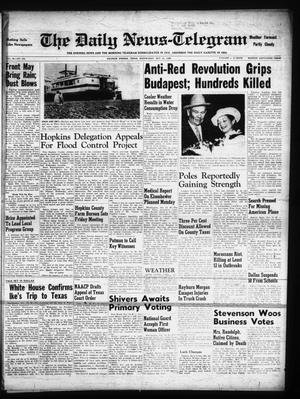 The Daily News-Telegram (Sulphur Springs, Tex.), Vol. 58, No. 254, Ed. 1 Wednesday, October 24, 1956
