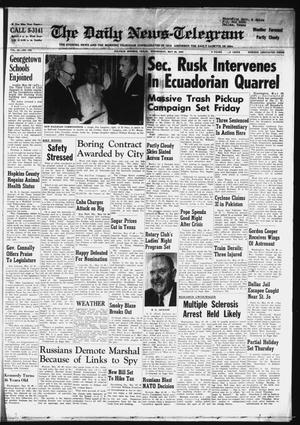 The Daily News-Telegram (Sulphur Springs, Tex.), Vol. 85, No. 126, Ed. 1 Wednesday, May 29, 1963