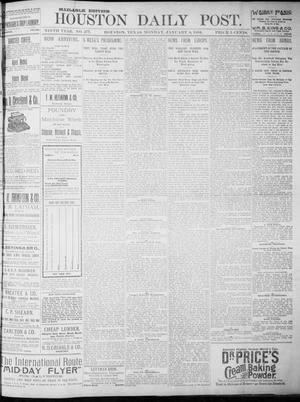 The Houston Daily Post (Houston, Tex.), Vol. NINTH YEAR, No. 277, Ed. 1, Monday, January 8, 1894