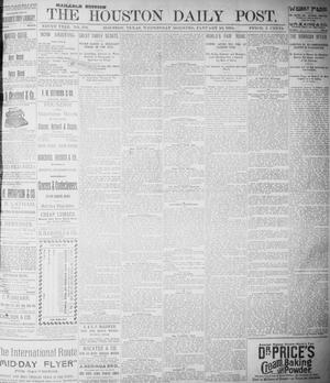 The Houston Daily Post (Houston, Tex.), Vol. NINTH YEAR, No. 279, Ed. 1, Wednesday, January 10, 1894