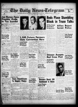 The Daily News-Telegram (Sulphur Springs, Tex.), Vol. 54, No. 40, Ed. 1 Sunday, February 17, 1952