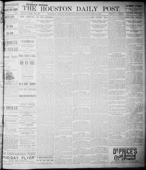 The Houston Daily Post (Houston, Tex.), Vol. NINTH YEAR, No. 280, Ed. 1, Thursday, January 11, 1894