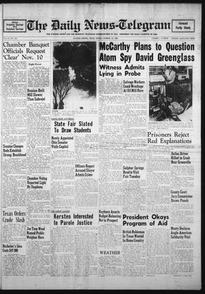 The Daily News-Telegram (Sulphur Springs, Tex.), Vol. 55, No. 246, Ed. 1 Friday, October 16, 1953