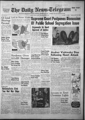 The Daily News-Telegram (Sulphur Springs, Tex.), Vol. 56, No. 276, Ed. 1 Monday, November 22, 1954