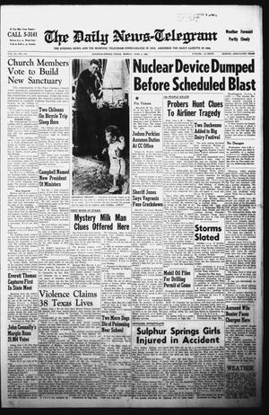The Daily News-Telegram (Sulphur Springs, Tex.), Vol. 84, No. 132, Ed. 1 Monday, June 4, 1962