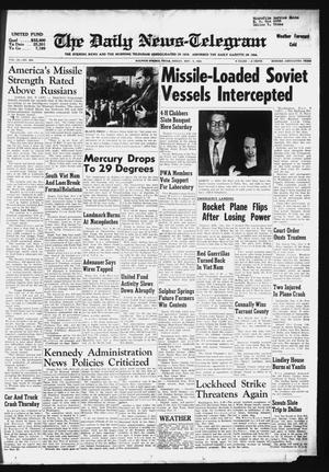 The Daily News-Telegram (Sulphur Springs, Tex.), Vol. 84, No. 266, Ed. 1 Friday, November 9, 1962