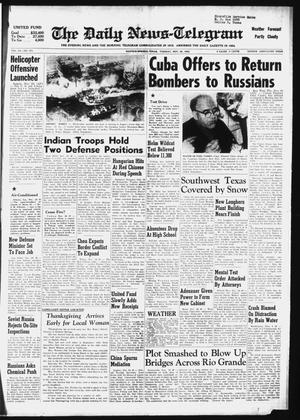 The Daily News-Telegram (Sulphur Springs, Tex.), Vol. 84, No. 275, Ed. 1 Tuesday, November 20, 1962