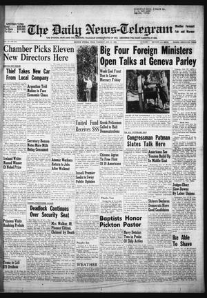 The Daily News-Telegram (Sulphur Springs, Tex.), Vol. 57, No. 255, Ed. 1 Thursday, October 27, 1955