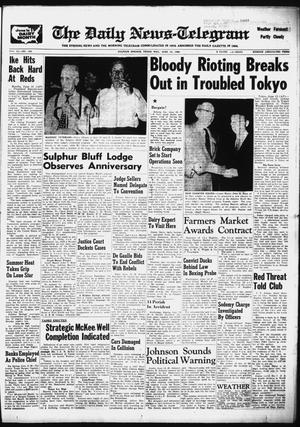 The Daily News-Telegram (Sulphur Springs, Tex.), Vol. 82, No. 142, Ed. 1 Wednesday, June 15, 1960
