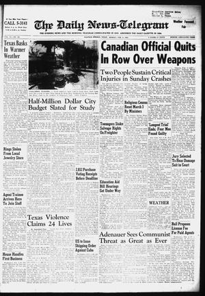 The Daily News-Telegram (Sulphur Springs, Tex.), Vol. 85, No. 28, Ed. 1 Monday, February 4, 1963