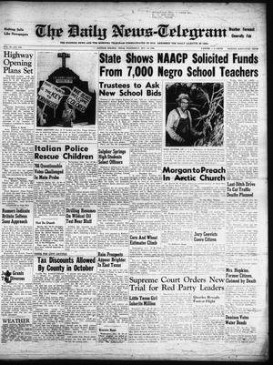 The Daily News-Telegram (Sulphur Springs, Tex.), Vol. 58, No. 242, Ed. 1 Wednesday, October 10, 1956