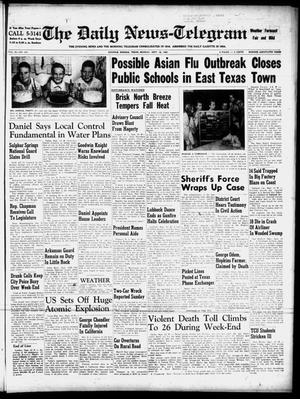 The Daily News-Telegram (Sulphur Springs, Tex.), Vol. 59, No. 219, Ed. 1 Monday, September 16, 1957