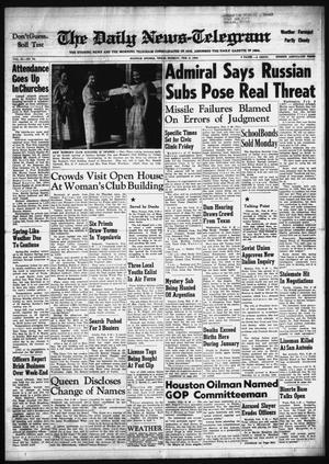 The Daily News-Telegram (Sulphur Springs, Tex.), Vol. 82, No. 32, Ed. 1 Monday, February 8, 1960
