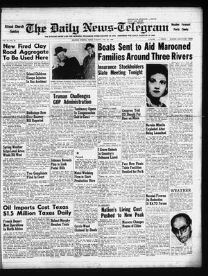 The Daily News-Telegram (Sulphur Springs, Tex.), Vol. 60, No. 46, Ed. 1 Tuesday, February 25, 1958