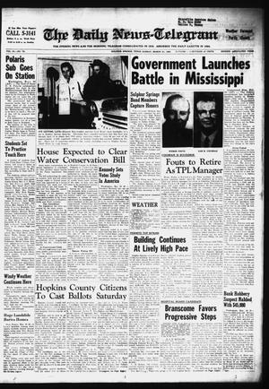 The Daily News-Telegram (Sulphur Springs, Tex.), Vol. 85, No. 75, Ed. 1 Sunday, March 31, 1963