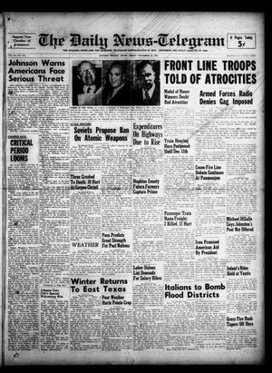 The Daily News-Telegram (Sulphur Springs, Tex.), Vol. 53, No. 273, Ed. 1 Friday, November 16, 1951
