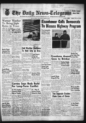The Daily News-Telegram (Sulphur Springs, Tex.), Vol. 57, No. 43, Ed. 1 Monday, February 21, 1955