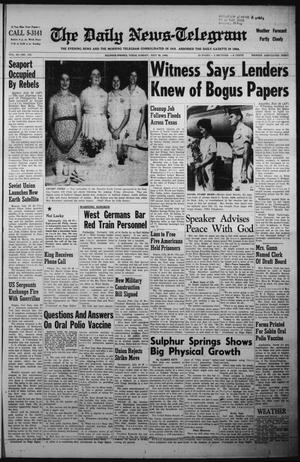 The Daily News-Telegram (Sulphur Springs, Tex.), Vol. 84, No. 178, Ed. 1 Sunday, July 29, 1962