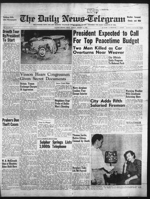 The Daily News-Telegram (Sulphur Springs, Tex.), Vol. 59, No. 10, Ed. 1 Sunday, January 13, 1957