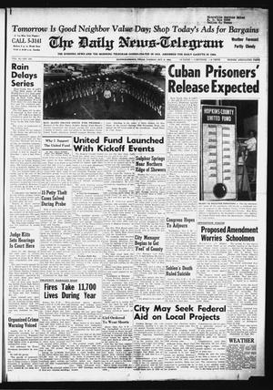 The Daily News-Telegram (Sulphur Springs, Tex.), Vol. 84, No. 239, Ed. 1 Tuesday, October 9, 1962