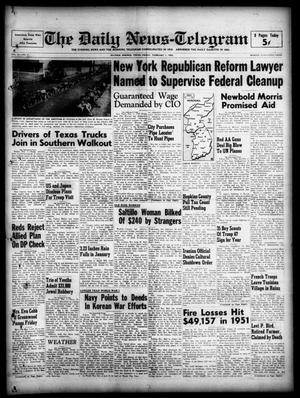 The Daily News-Telegram (Sulphur Springs, Tex.), Vol. 54, No. 27, Ed. 1 Friday, February 1, 1952